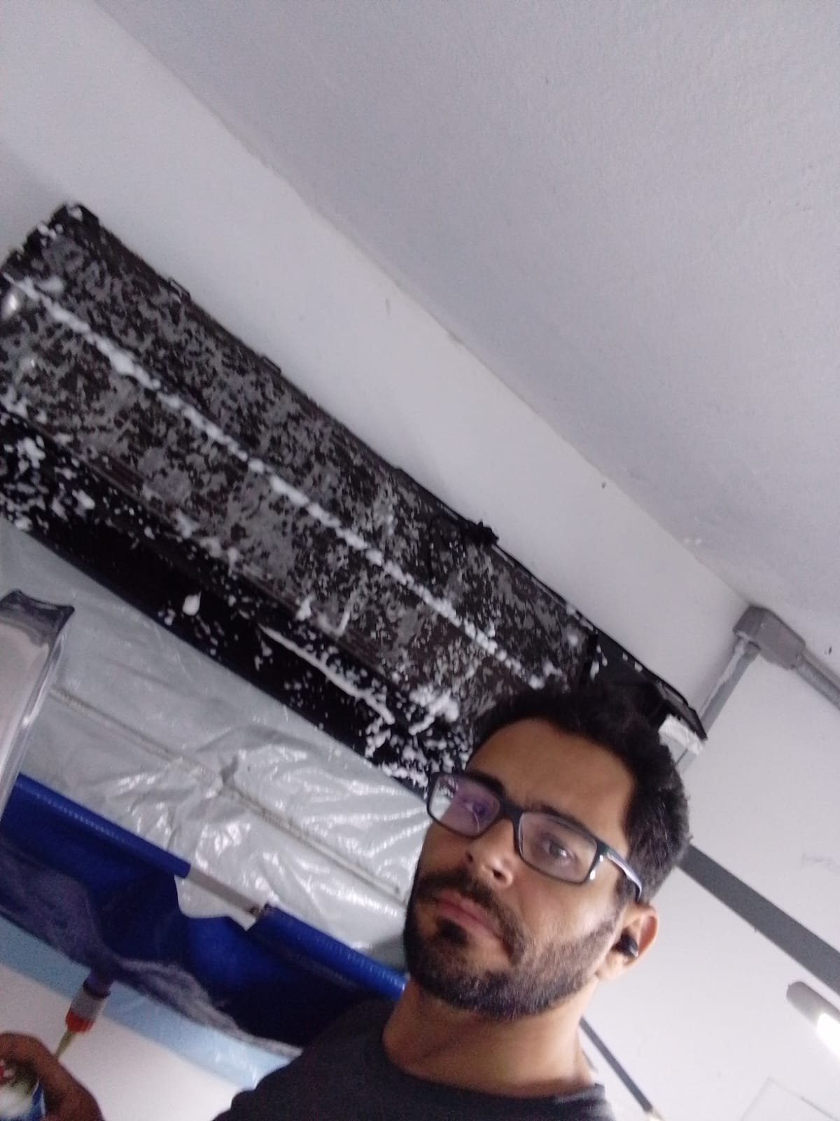 Instalação de ar condicionado LG split em casa residencial